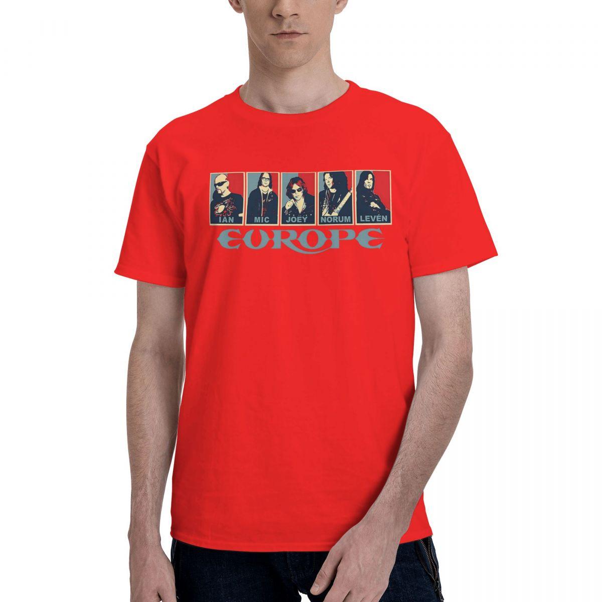 Europe Fantasy Band 100 Cotton Casual Breathable Confortable Clothes Funny Ugus TShirts Funny Shirt S