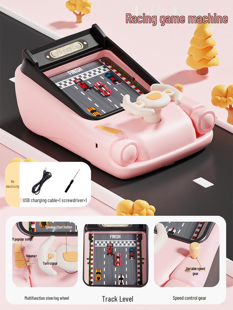 

Детская гоночная приключенческая игра-симулятор для мальчиков, 3-6 лет: Игрушка-пазл «Машина»