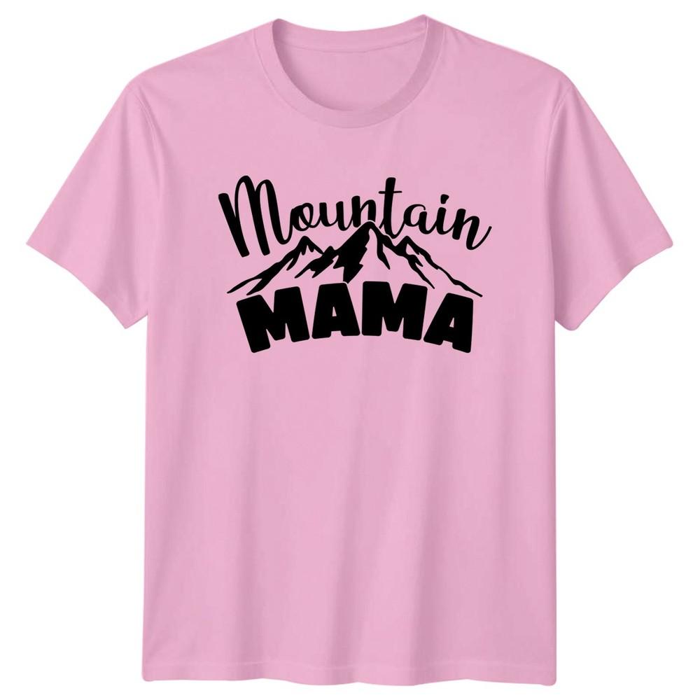 Mountain Mama Unisexs TShirt Hiking Outdoors Nature Mothers Day Gift For Her