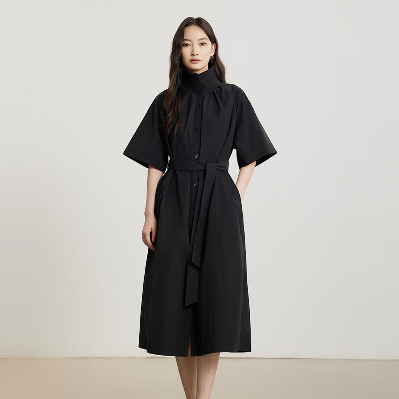 Женский короткий тренч Gejin приталенного кроя L