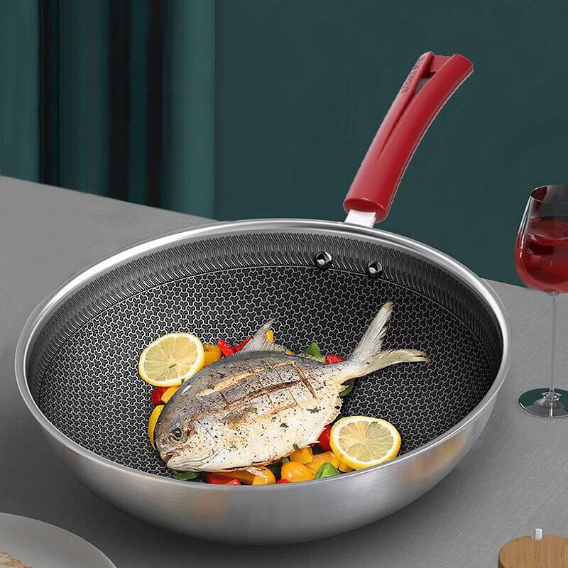 KOBACH LPB-YX32F 316 Stainless Steel Wok