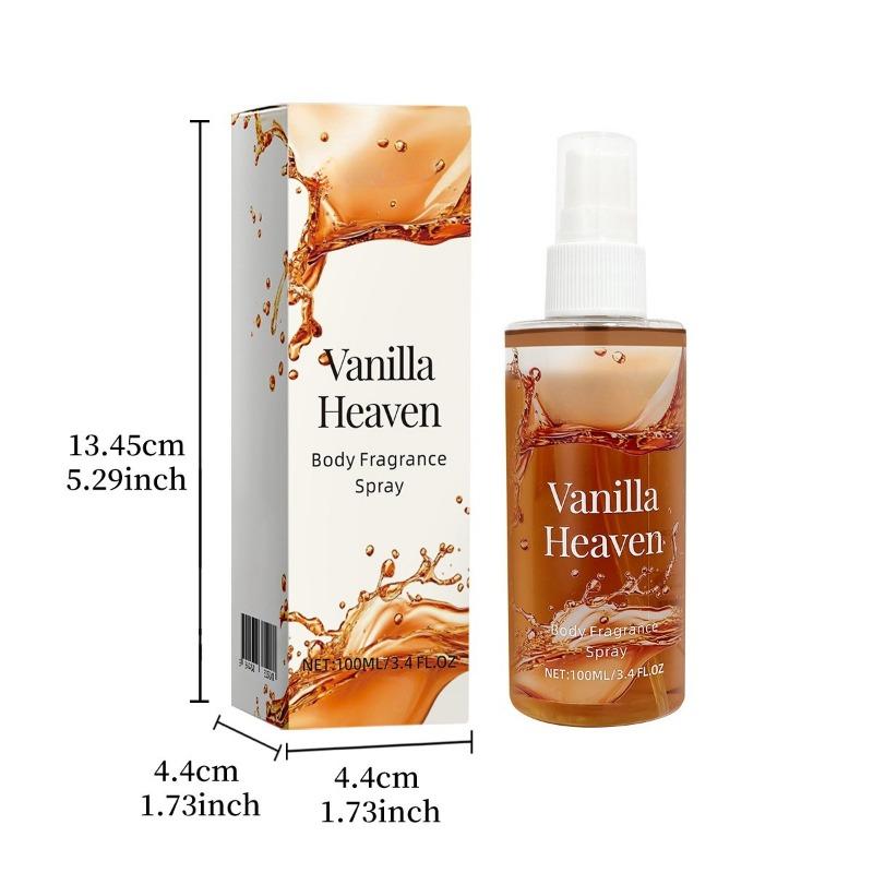 1PC explosive vanilla body spray alcohol-free mild formula does not stimulate the skin long-lasting fragrance lasting light fragrance