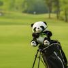 Süßes Panda Golfschlägerhaube Weich mit Schützender Socke Sicher