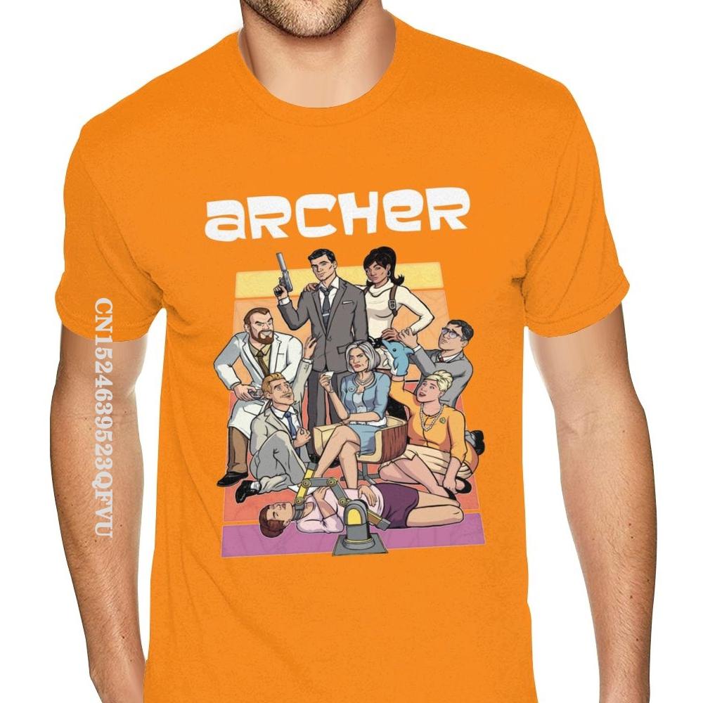 Lila Fara Zon Archer T-shirt Herr Dam Anpassad Oversized Anime T-shirt Herr Ultra Bomull O-ringad T-shirts