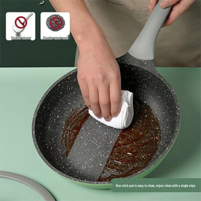 Chuidahuang 30cm Non-stick Maifan Stone Wok