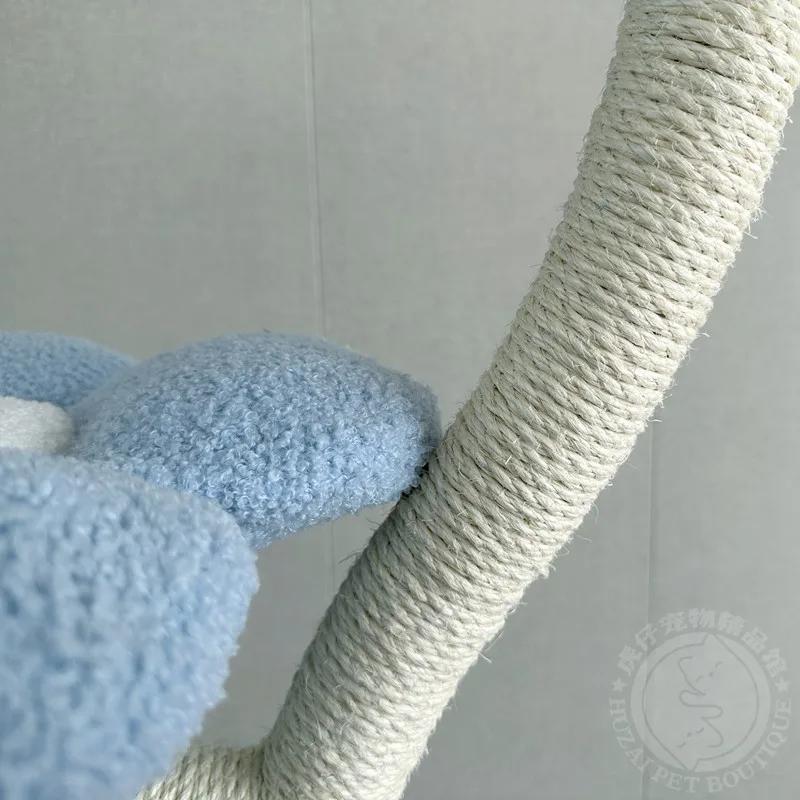 Cat Climbing Frame Big Cat Claw Tree Nest Tower Sisal Grinding Claw Rod Removable Washable Pet Entertainment To Rest Products