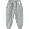 Balabala Kids' Autumn Lightweight Outdoor Pants with Bear Applique