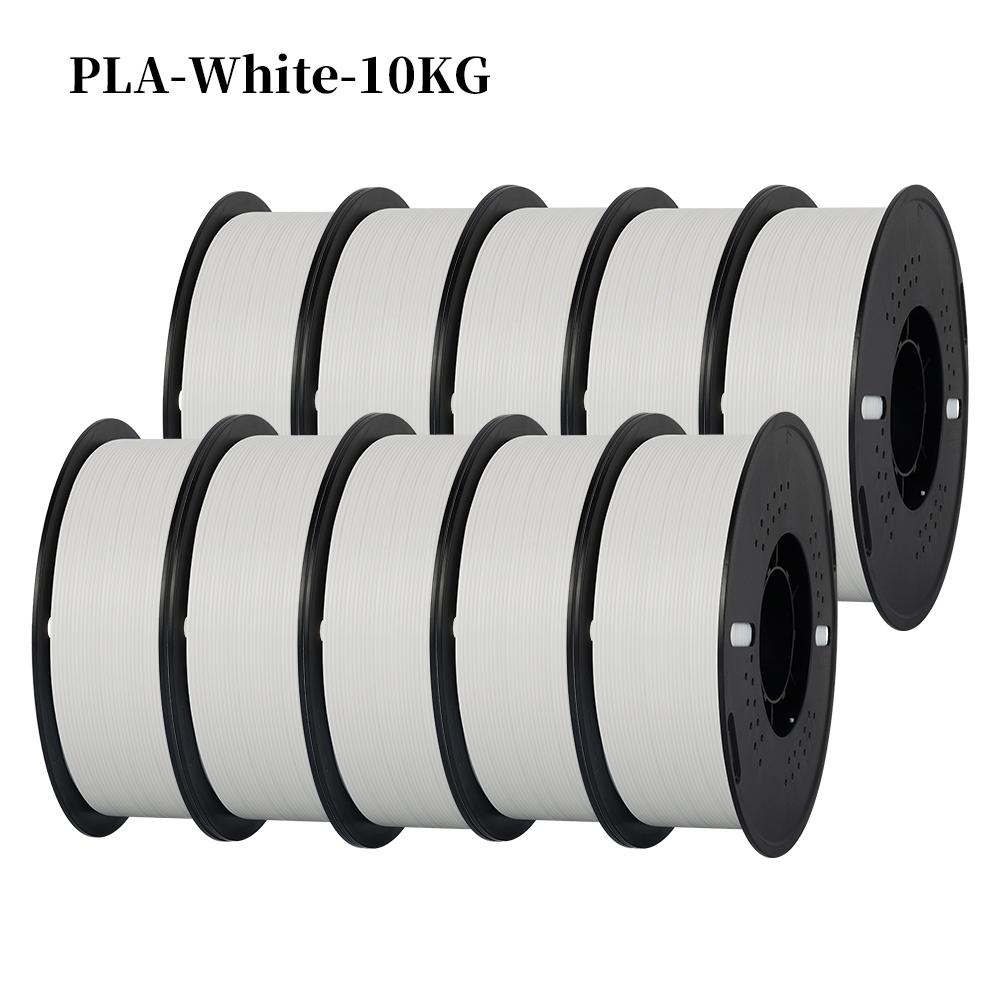KINGROON 22LBS PETG veya PLA filament 3D Yazıcı Filament 10 Rulo 1KG 1.75MM Çevre Dostu İyi Tokluk Karışık Renk Ücretsiz Kargo