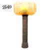 Sound Making Puppy Toys Interactive Squeaky Hammer Dog Toy with Built-in Tennis Ball for Medium And Large Dogs, Funny Biting Toys, Durable TPR Rubber