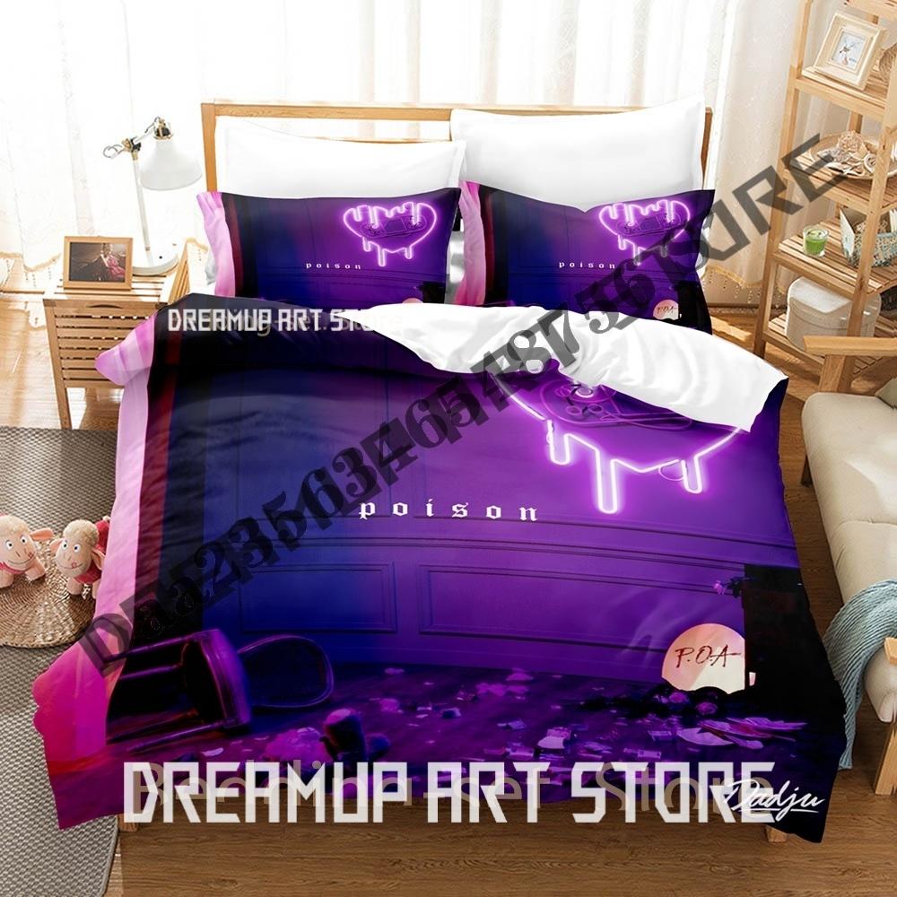 3D Print Hip Hop Dadju Bedding Set Single Twin Full Queen King Size Bed Set Adult Bedroom Duvetcover Sets Anime Bed Sheet Set