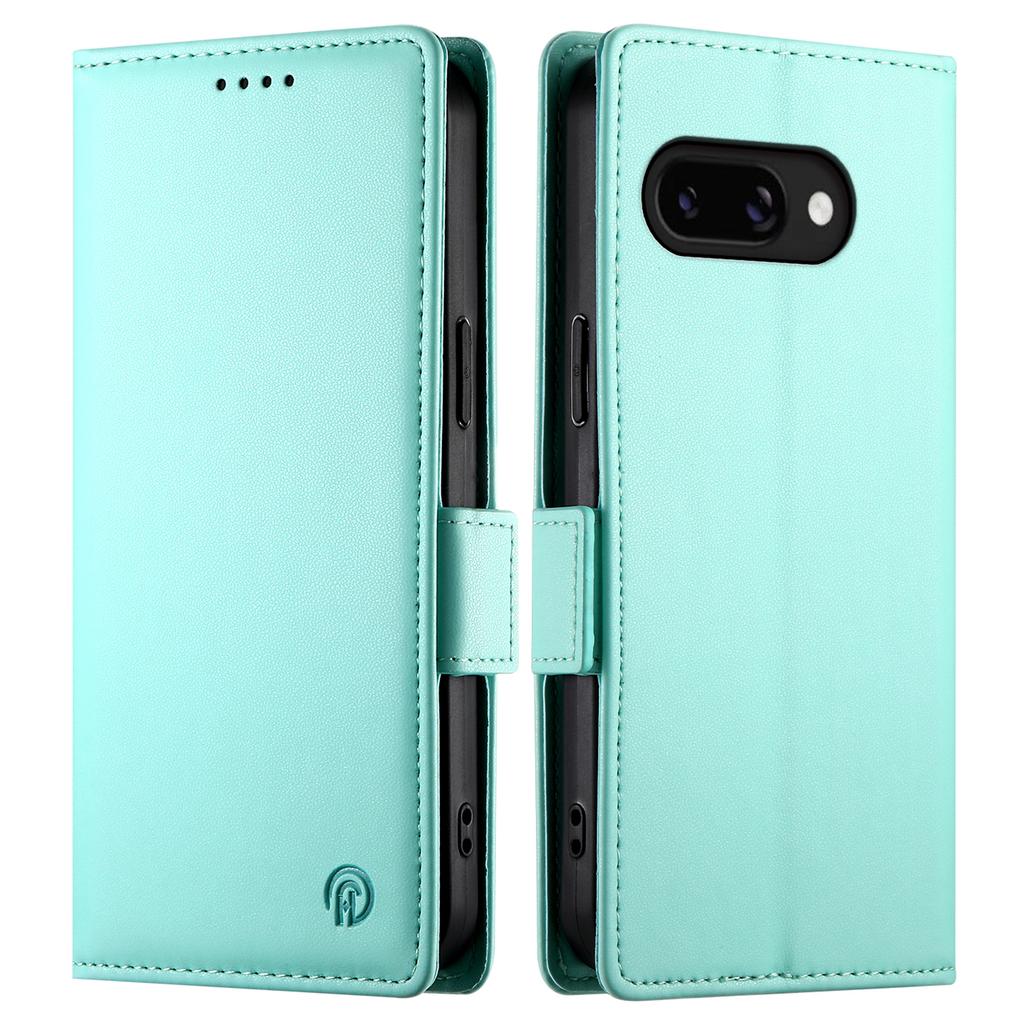 DF-010 For Google Pixel 9a Stand Case PU Leather Wallet Phone Cover
