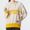 Nike Simple Letter Print Casual Hoodie Women Tops Yellow DQ6586-126