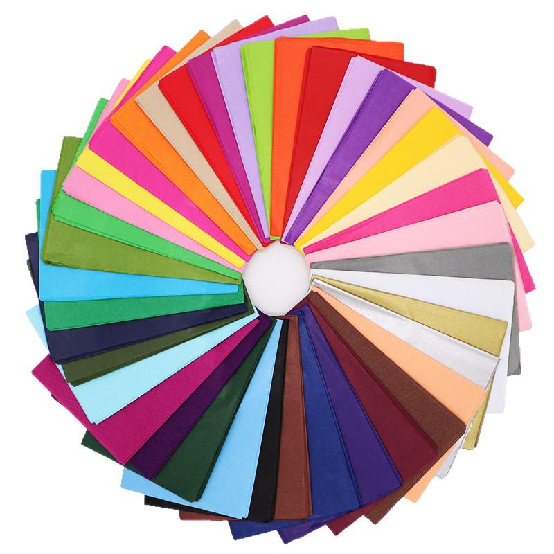 14g Colored Tissue Paper for Christmas Decoration & Kids' Crafts, Fresh Flower Wrapping