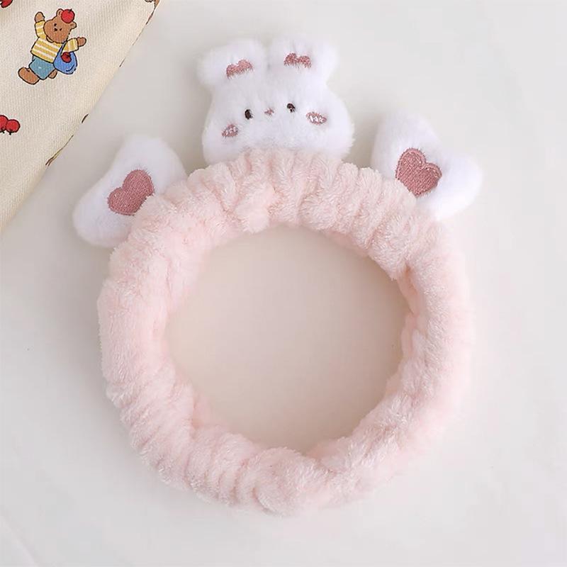 Cute Cartoon Face Washing & Makeup Headband for Women