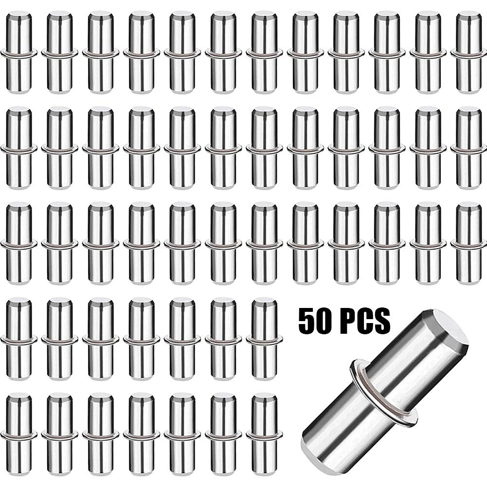 Bracket Shelf Support Pegs Plated Pins Easy Installion Flexible For Cabinet Furniture Closet Iron High Quality