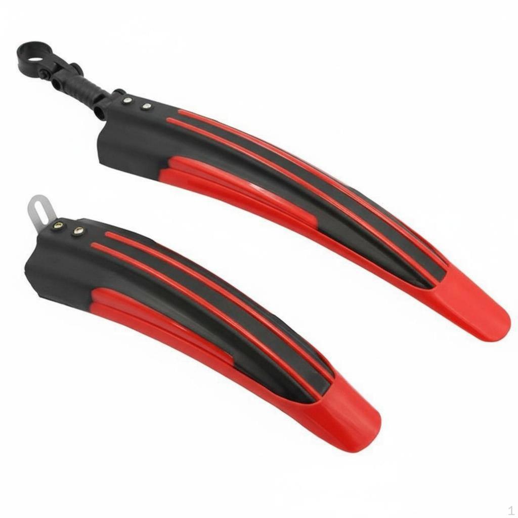 Front and Rear Bike Fenders Full Coverage Universal Mudguard Material