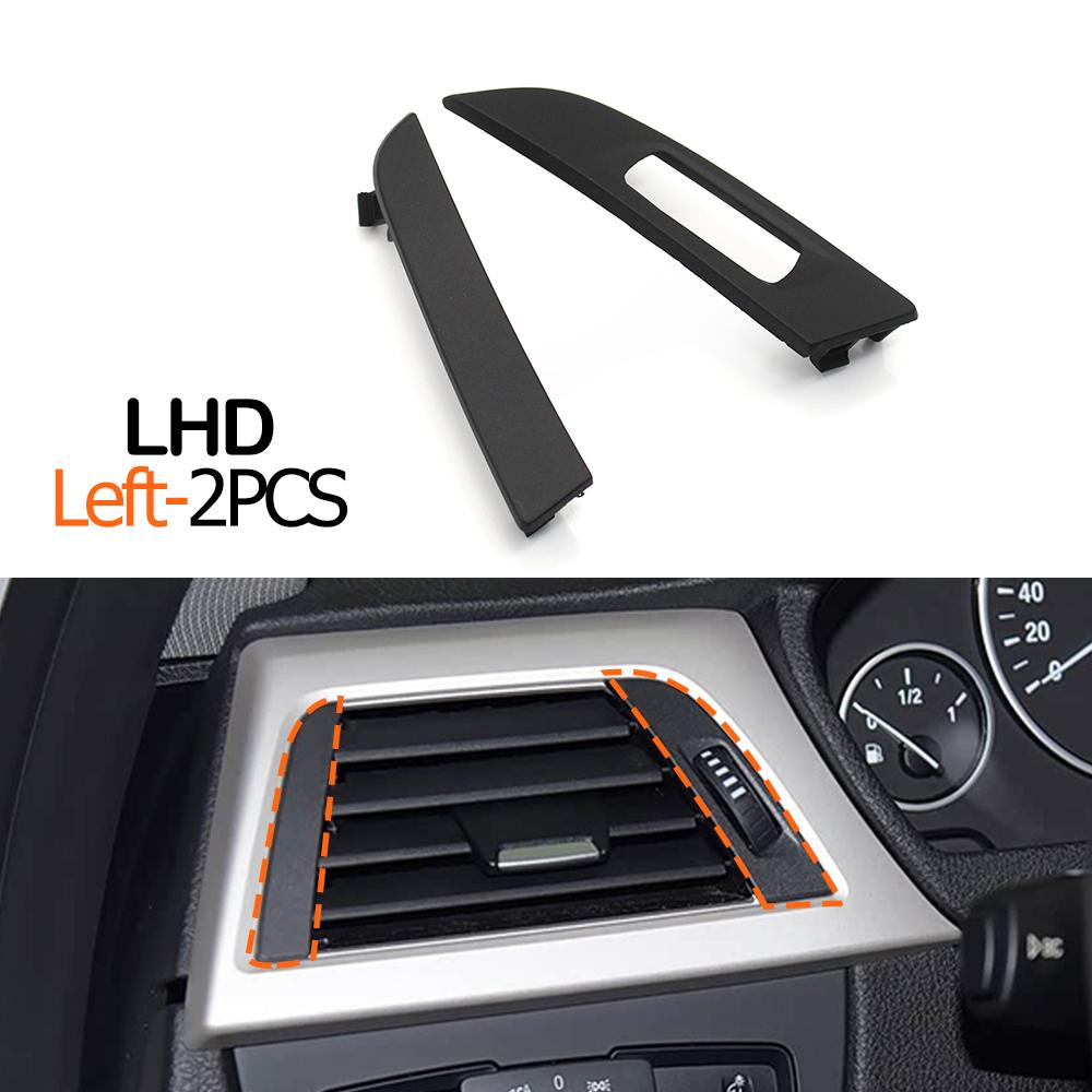 Car Front Left Miidle Air Vent Grille Decorative Panel AC Outlet Cover Trim For BMW 3 4 Serie F30 F31 F34 F35 F32 F33 F36 F82