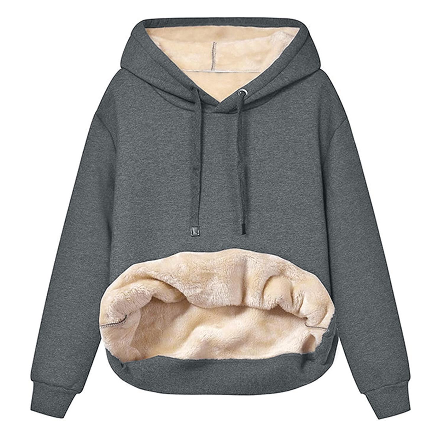 Женская зимняя толстовка — фото 4