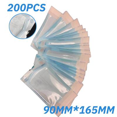 200 STÜCK Geräte Desinfektionsbeutel Medizinisch Selbstversiegelnd und Einweg Sterilisationsbox Tattoo Zubehör 1 Box