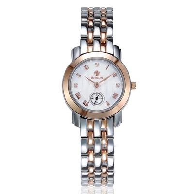 BINLUN Watch Men Women Quartz Watch Stainless Steel Waterproof Watch Unisex Couple Gift Day Gift Valentine's