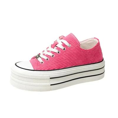 Canvas Schuhe Damen Frühling Sommer Lässig Walking Plattformen Vulkanisierte Schuhe Damenmode Klobige Sneakers Zapatos Para Mujer