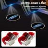 2pcs Car Door Badge Wireless HD Projector Lamp Welcome LED Light For Focus Mondeo Kuga Fiesta MK7 Explorer Edge 2 4 MK2 MK4