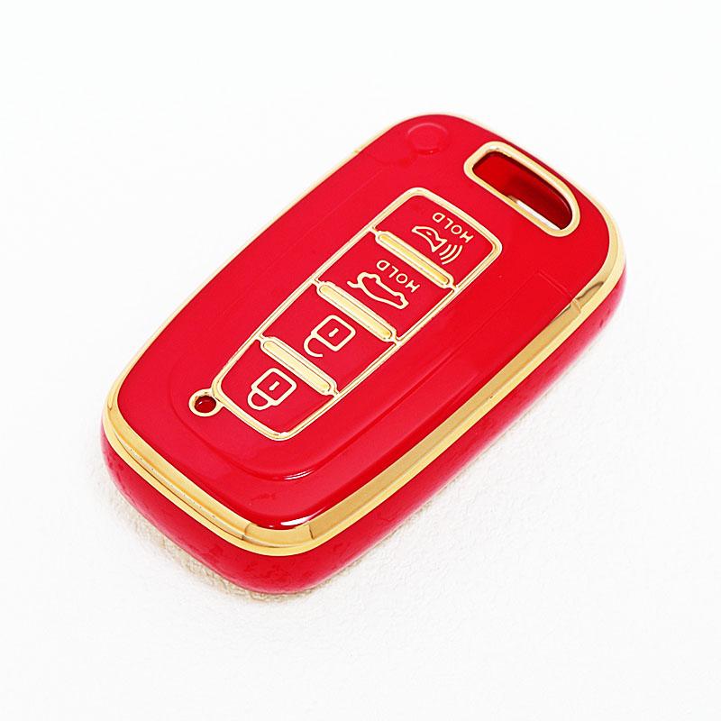 Keyless Shell Holder For Kia Sorento K5 K7 Sportage R Borreed 4 Buttons Tpu Key Case Cover For Hyundai Ix35 Sonata Tucson Azera
