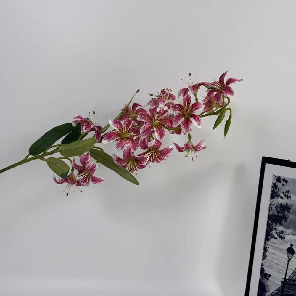 

Realistic Artificial Flower Branch Green Plants Simulation Silk Flower Wedding Decor Style 6