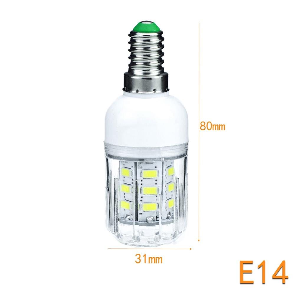 DC 12V 24V E27 G9 GU10 LED Corn Light Bulbs E26 E12 E14 B22 Spotlights 7W 27LEDs Home Bright Table Desk Lamps Indoor Lighting
