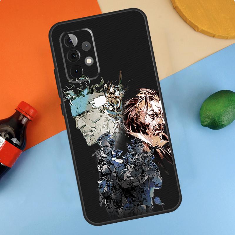 Game Metal Gear Solid Case For Samsung Galaxy A54 A34 A14 A53 A13 A23 A33 A73 A51 A71 A12 A22 A32 A52 A21S Coque