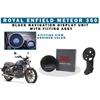 Royal Enfield Meteor 350 "Black Navigation Display Unit With Fitting Assy."
