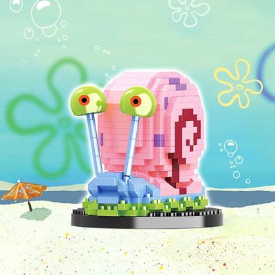 Yavaş tempo salyangoz nanoblok oyuncak hediye eğitici öğretim yardımı, Kore popüler oyuncaklar