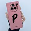 For Realme 14 Pro 14Pro+ 5G Cover Case Lucky Initial Letter Couple Silicone Soft Phone Bumper for Realme14 Pro Plus 2025 Casing
