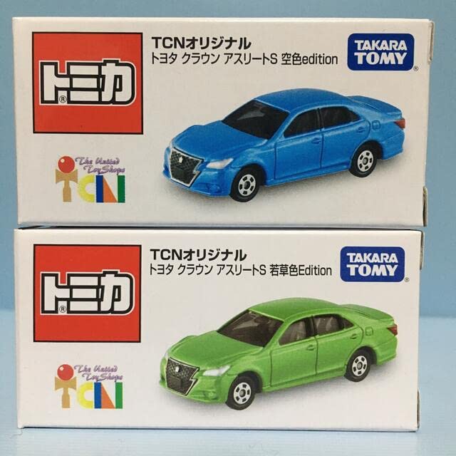 

Tomica TCN Toyota Crown Athlete S Небесно-голубой светло-голубой набор из 2 шт.