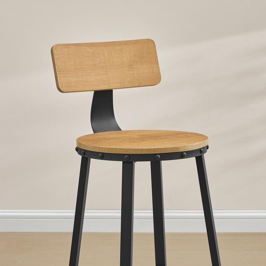 Hoker Miodowy Taboret Do Kuchni Zestaw 2 Szt Vtb3H 5X37X99 Begryf