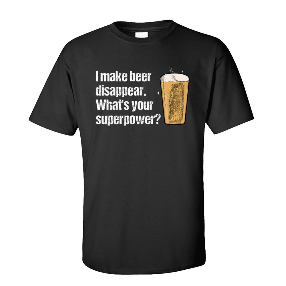 

O Neck T-shirts Men Beer Gifts Tshirt Funny Beer Sayings Adult T Shirts Short Sleeve Coupons 100% Cotton Simple Style Tees 5XL різнокольоровий