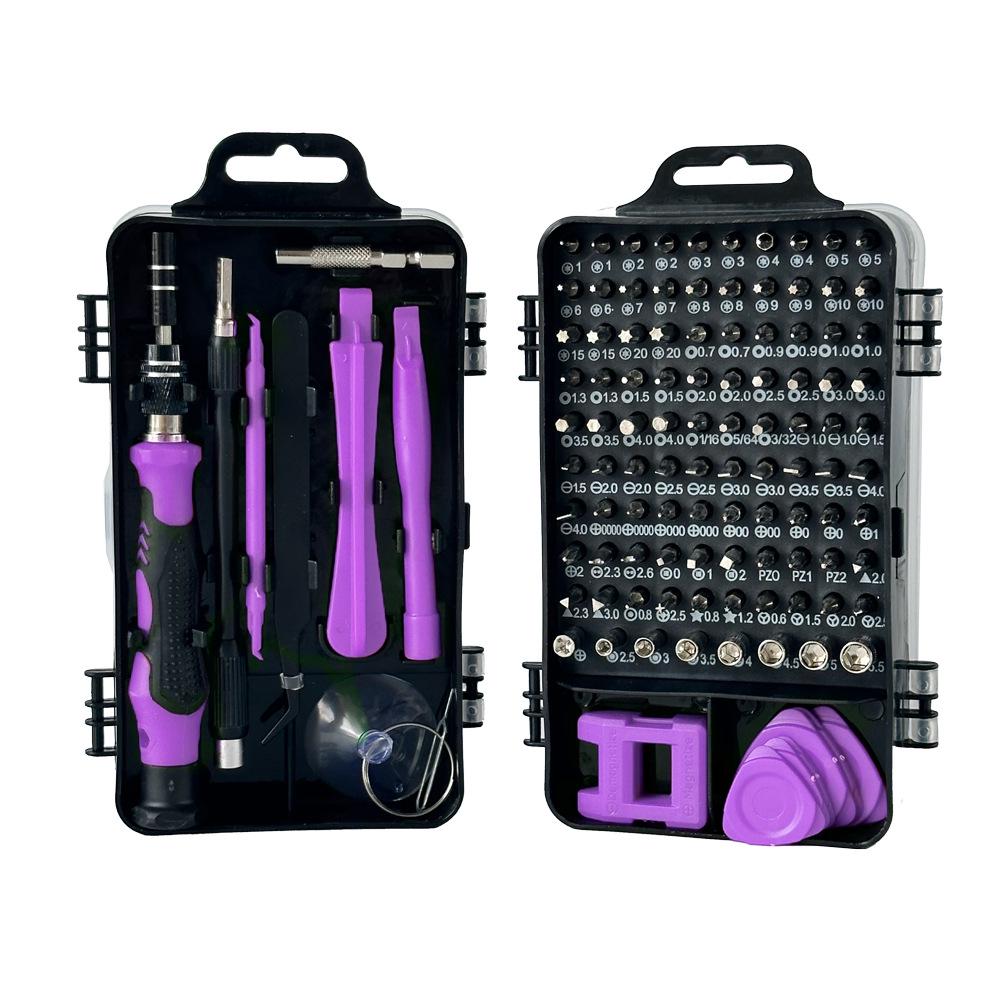 115-in-1 Precision Screwdriver Set for Watch & Mobile Phone Repair