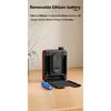 Mini Digital FM Radio HD Display 76-108mhz Radios Wireless Bluetooth 5.3 Speaker Portable Voice Amplifier with TF Card USB Slot