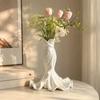Dress Shape Flower Vase 3D Printed Pencil Holder Creative Desktop Ornaments  Office