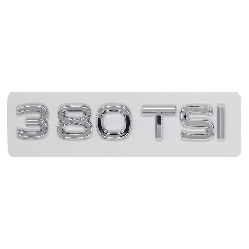 AABIO1 ABS Auto Body Side Sticker Kofferbak Emblem voor Volkswagen 280TSI 380TSI POLO CC Golf GTI Passat Jetta Kever Tiguan Scirocco