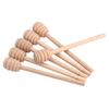 50Pcs/set Household Wooden Jam Honey Dipper Jar Dispensing Collecting Stirring Rod Stick
