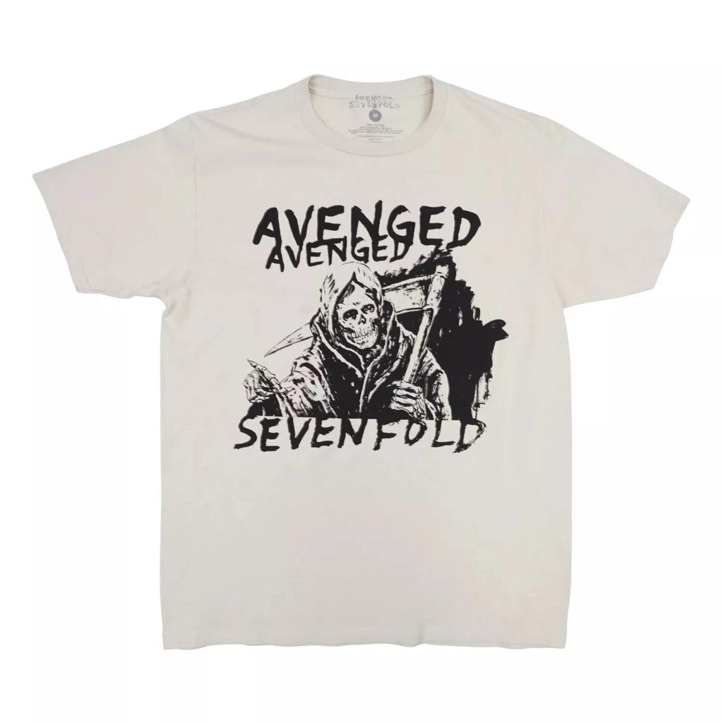 Authentic Avenged Sevenfold Grim Reaper Slim Fit T-Shirt S-3XL NEW