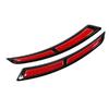 Wheel Arch Pads Made of 100% Real Carbon Fiber In a Sporty Style for Cars, Mudguard/mudguard Protection Pads, Arch Extensions, Stickers, Stripe, Car