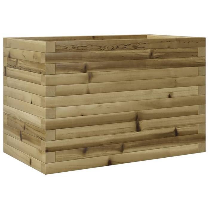VidaXL Planter 70x40x45.5 Cm Impregnated Pine Wood, Outdoor Planter, Flower Box, Plant Box, Planter Box of 847267