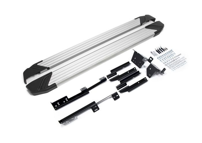 J&amp;J AUTOMOTIVE | Marchepieds en aluminium premium seuil avec Nissan Qashqai J11 2014-2021