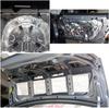 Car Insulation Material Mat 158"x40" Foam Insulation Shield Adhesive Backed Aluminized Car Sound Deadening Pad for Hood,Floor