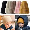 Infant Bonnet Accessories Autumn Winter Hats Warm Kids Beanie Cap Baby Hat Knitted Children Hat