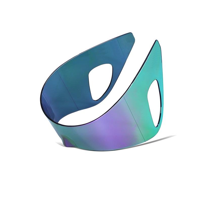 Lunettes Monobloc Surdimensionnées Élégantes à Oreilles Suspendues Mode Punk Tendance Parfaites Pour une Déclaration de Mode Unique et un Usage Quotidien