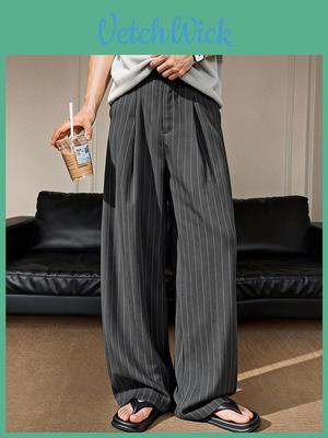 Port Authority Lässige Herrenhose mit Streifenmuster für Frühling Jugend Urbaner Stil