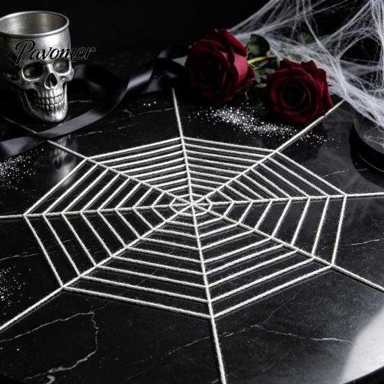 Ragnatela Decorativa Gigante per Halloween da Esterno e Interno, Grandi Decorazioni Pelose da Appendere per Feste all'Aperto, Interno, Giardino, Casa, Infestata
